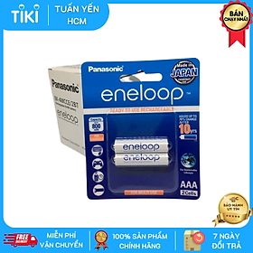 Bộ 2 Pin AAA Panasonic Eneloop 800mAh - Hàng chính hãng