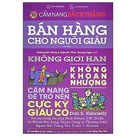 Cẩm Nang Bách Thắng - Bán Hàng Cho Người Giàu (Tái Bản)