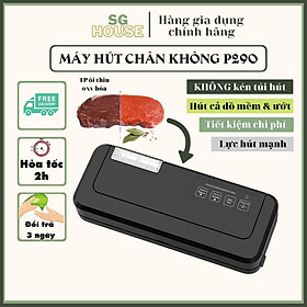 Mua Máy hút chân không Không kén túi - hút được cả túi nhám và túi trơn -Tặng kèm túi hút