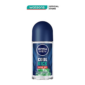 Hình ảnh Lăn Ngăn Mùi Nam Nivea Men Cool Kick Cool Fresh Mát Lạnh Khô Thoáng 50ml