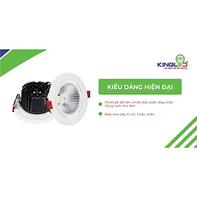 Đèn LED Âm Trần Rọi Opal 20W (DLR-20-T150)