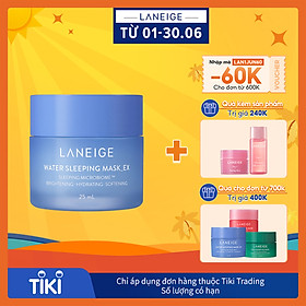 Mặt Nạ Ngủ Tăng Khả Năng Tự Vệ Của Da Phiên Bản Cải Tiến LANEIGE Water Sleeping Mask EX 25ml