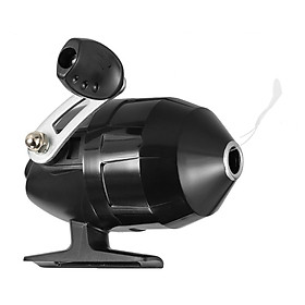 Closed Fishing Reel Fishing Spinning Reel With Fishing Line - Black