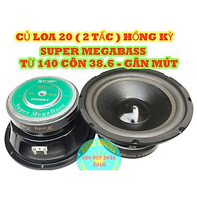 Mua HÀNG NHẬP KHẨU - LOA BASS 20 HỒNG KỲ- 2 TẤC - GIÁ 1 ĐÔI - LOẠI GÂN CAO SU TỪ 140 CÔN 4 LỚP .