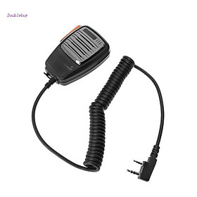 Micro 2 Pin PTT Cầm Tay Cho Radio TYT Devi