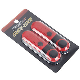 Prefox 2 Pcs Guitar Strap Button Strap Pin Buckle Bass Guitar Non-slip Safety Lock