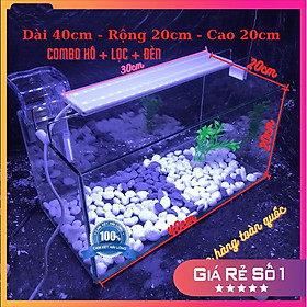 Bể cá mini 40cm