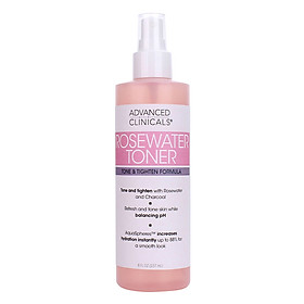 Advanced Clinicals Rose Lotion (237 ml)