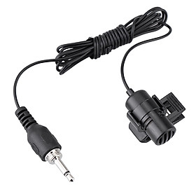Takstar TCM-370 Mini Portable Clip-on Lapel Lavalier Hands-free 3.5mm External Screw Lock Jack Microphone Mic for