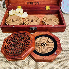 Mua NHANG VÒNG- NHANG KHOANH NHŨ HƯƠNG (FRANKINCENSE) LOẠI 2.5 GIỜ- THƠM CHUẨN MÙI  HƯƠNG THUẦN KHIẾT- TANUSTORE