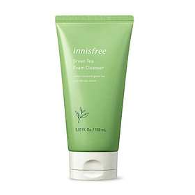 Sữa Rửa Mặt Làm Sạch Từ Trà Xanh Đảo Jeju Innisfree Green Tea Foam Cleanser (150ml)