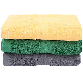 Set 3 Khăn quấn đầu Minh Phong (35 x 80 cm) - Giao màu ngẫu nhiên