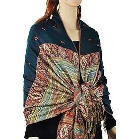 Khăn choàng pashmina thổ cẩm 05