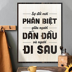 Mua Tranh động lực TBIG105 - Sự đổi mới phân biệt giữa người dẫn đầu và người đi sau