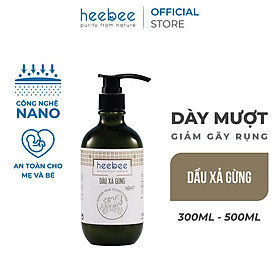 Dầu Xả Gừng Giảm Gãy Rụng Kích Thích Mọc Tóc Heebee Ginger Hair Conditioner 300ml-500ml