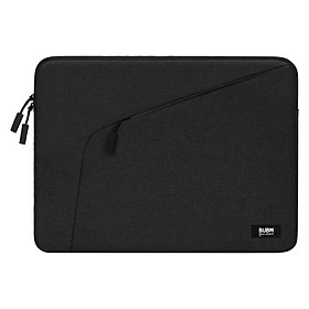 Túi đựng laptop, máy tính nhiều ngăn BUBM chống xước & chống mài mòn nhiều màu nhiều kích thước -Màu đen-Size