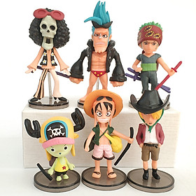 Bộ 06 Mô Hình Nhân Vật Trong Truyện One Piece