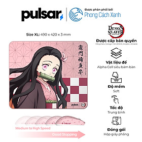 Mua Lót chuột Pulsar eS2 Nezuko - Pulsar x Demon Slayer Limited Edition - Hàng Chính Hãng