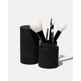 Bộ 7 Cọ Trang Điểm Đa Năng Cho Mặt Và Mắt Brush Tube Makeup Set (Black)
