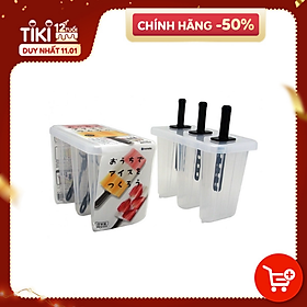 Mua Bộ 3 Khuôn Làm Kem Nhựa Trong Cao Cấp Nhật Bản