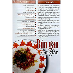 60 Món Ăn Được Ưa Thích - Bún, Mì, Cháo, Lẩu