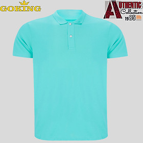 Áo phông cổ bẻ Goking, form unisex cho nam nữ, công ty, đội nhóm, đồng phục cao cấp. Áo thun polo cá sấu hàng hiệu xuất khẩu