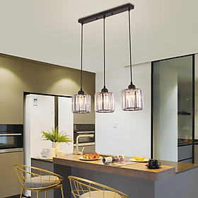 Mua Đèn thả MINA pha lê trang trí hiện đại - kèm bóng LED và đế ốp trần