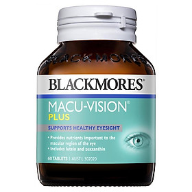 Blackmores Macu Vision Plus 60 Tablets