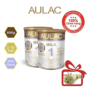 COMBO 2 HỘP AULAC MILK 1 - 800G