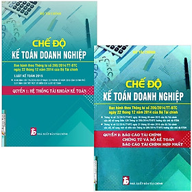 Combo Sách Chế Độ Kế Toán Doanh Nghiệp (Bộ 2 Quyển)