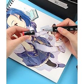 Bộ bút màu Marker BUDECOR TOUCH COLOR 30/40 màu - Tặng kèm 2 bút