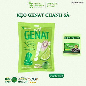 Kẹo ngậm Genat Chanh Sả (Túi 20 viên)