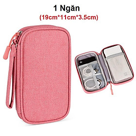 Túi Đựng Phụ Kiện Công Nghệ Pin Sạc Dự Phòng , Dây Cáp Sạc , Tai Nge , Điện Thoại , Ổ Cứng , USB Đa Năng Chống Thấm Nước