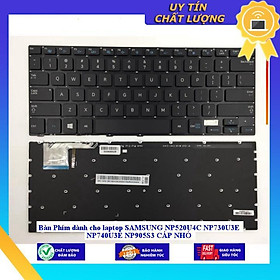 Bàn Phím dùng cho laptop SAMSUNG NP520U4C NP730U3E NP740U3E NP905S3 CÁP NHỎ - MÀU ĐEN - KHÔNG ĐÈN - Hàng Nhập Khẩu New Seal