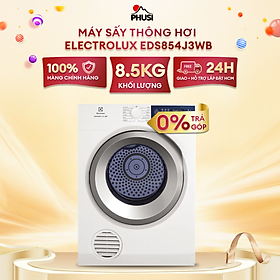 Máy sấy quần áo Electrolux 8.5 kg EDS854J3WB Trắng - Hàng chính hãng [Giao HCM/HN]