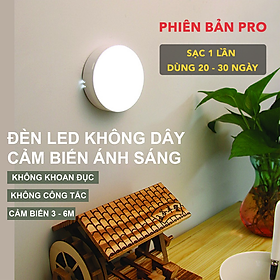 Mua Đèn Cảm Biến  Đèn Led Dán Tường - Đèn Cảm Ứng Chuyển Động Không Dây - Sạc USB