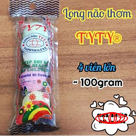 Long Não, băng phiến thơm TYTY gói 100g-Khử mùi, đuổi côn Trùng, chống ẩm mốc
