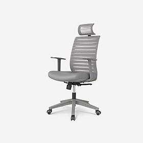 Mua Ghế xoay nhân viên - trưởng phòng Xuân hòa màu ghi GTP-1400