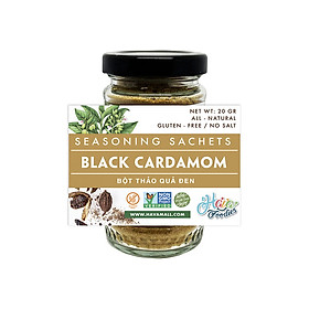  Bột Thảo Quả Đen Havafood 40g – Black Cardamom Làm Bánh Nấu Ăn