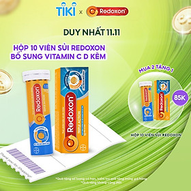 Viên Sủi Bổ Sung Vitamin C, D, Và Kẽm Redoxon Triple Action 10 Viên