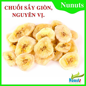 CHUỐI SẤY GIÒN NUNUTS HŨ 500G