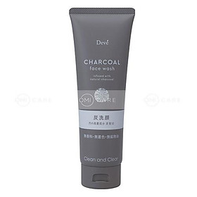 Sữa Rửa Mặt Than Hoạt Tính Deve Sumi Face Wash (170g)