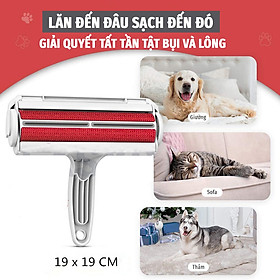 Mua Cây Lăn Lông Thú Cưng Cây Lăn Lông Tĩnh Điện Hút Lông Chó Mèo Trên Giường Nệm Sofa