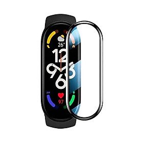 Miếng dán cường lực 3D Full viền Miband 7 / Miband 8 - Dán 3D Full màn hình cho vòng đeo tay thông minh Xiaomi Mi Band 7 / 8