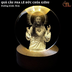 Mua Đèn ngủ quả cầu pha lê - Đèn ngủ trang trí