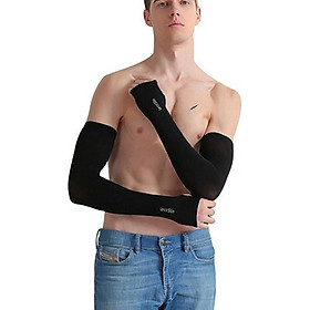 Găng tay chống nắng nam, chống tia UV cao cấp xỏ ngón