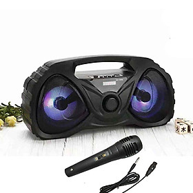 Loa bluetooth karaoke xách Tay Di động 526DW Bass trầm ấm - Kèm Mic