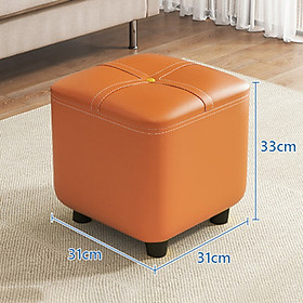 Mua Ghế Đôn Bọc Da  Êm Ái Nhiều Màu Sắc Lựa Chọn AC16
