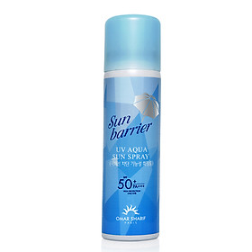 Kem chống nắng toàn thân dạng xịt Omar Sharif - Sun Barrier Aqua Spray SPF50-PA++ 