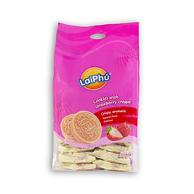 Bánh cookies Lai Phú Kem Dâu 350g